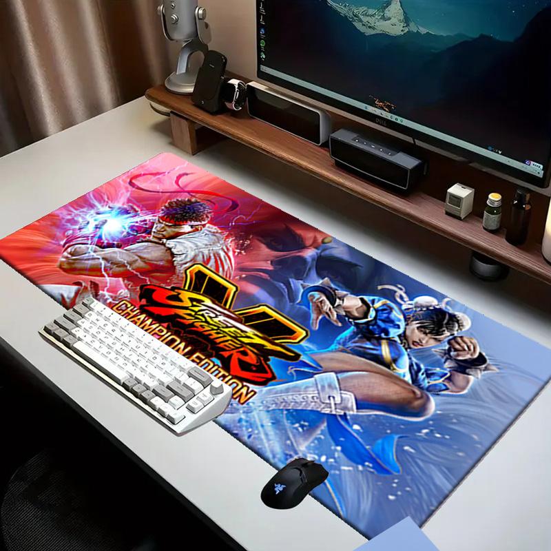 Street game Characters Mouse pad Office Desk Mat, Gaming Mouse Pad Mousepad, keyboard pad,Heavy-Duty Non-Slip Rubber Backing, Gift