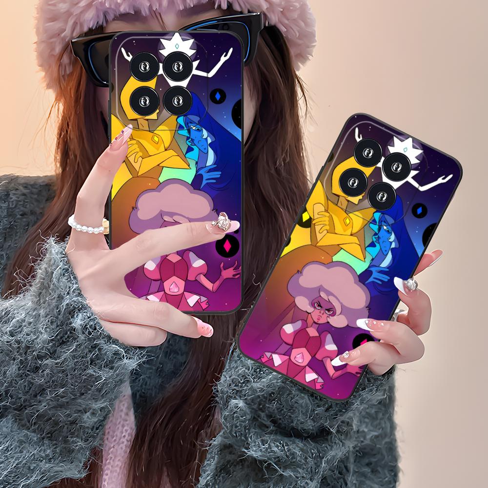Steven Universe Mobile Phone Case for Xiaomi 15 14 13 12 Mi 11 T Ultra Lite Pro S X 5G Colour Protective Cover Pretty Luxury