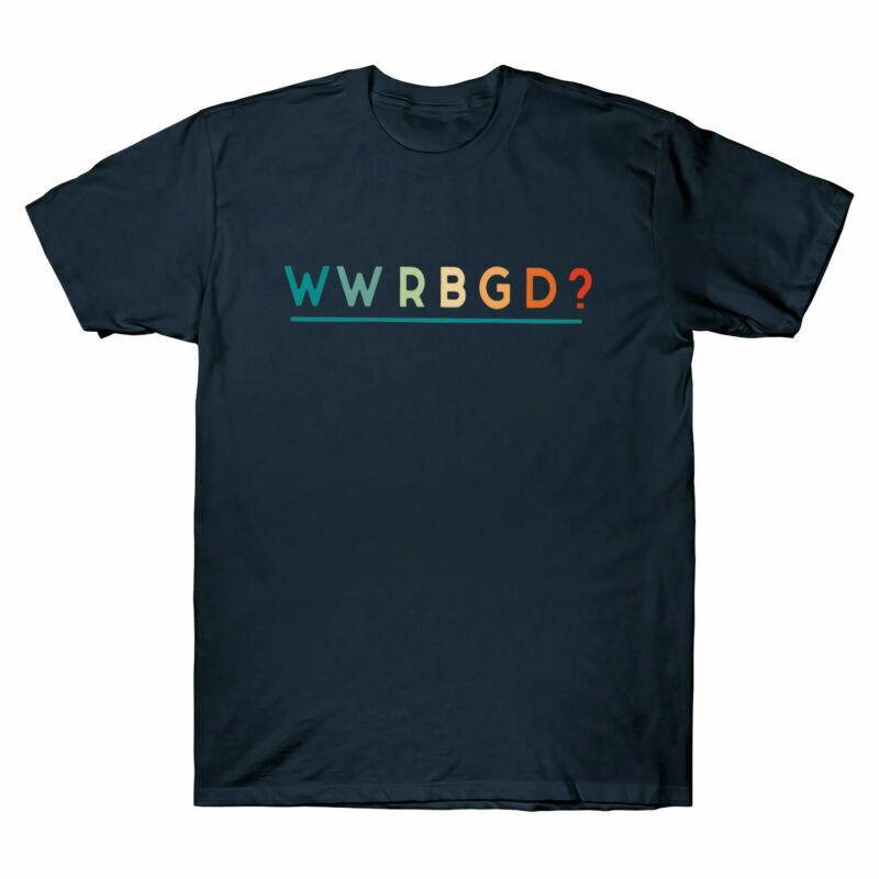 WWRBGD What Would Ginsburg Do Black Cotton T-shirt Men