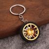 Car Keychain Pendant Tire Metal Tire Keychain