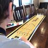 Tabletop Mini Bowling Game Set Mini Table Top Games Board Bowling Shooting Games Bar Training Holiday Family Party Puzzle Toys