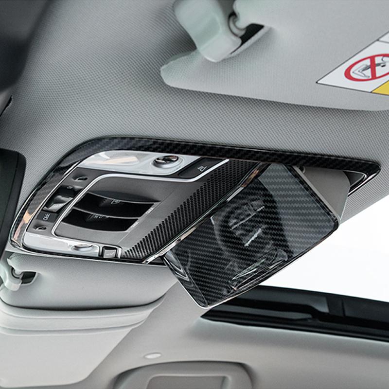 Автомобильная передняя рамка для чтения для чтения для Honda Accord X 10th 2018-2022, декоративная рамка, аксессуары из углеродного волокна, модификация