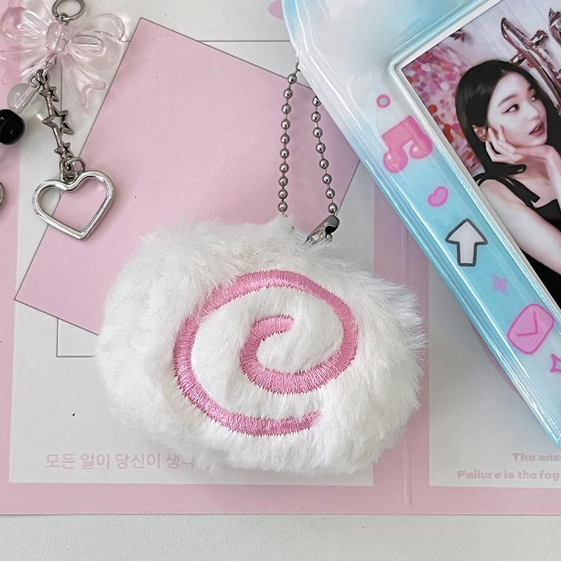 Милая плюшевая игрушка Рыба Тарелка Кукла Брелок Пушистая Мягкая Аниме Мягкая игрушка Подвеска для рюкзака Сумки Восхитительный Прекрасный Подарок