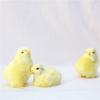 Prop Scene Model Lovely Doll Lifelike Bird Easter Plush Chick Simulation Furry Chicken Kids Toy