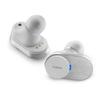 Philips Fidelio T1 Bluetooth Wireless Earphones with Active Noise Cancellation Dual Driver LDAC Compatible IPX4 Waterproof (White)