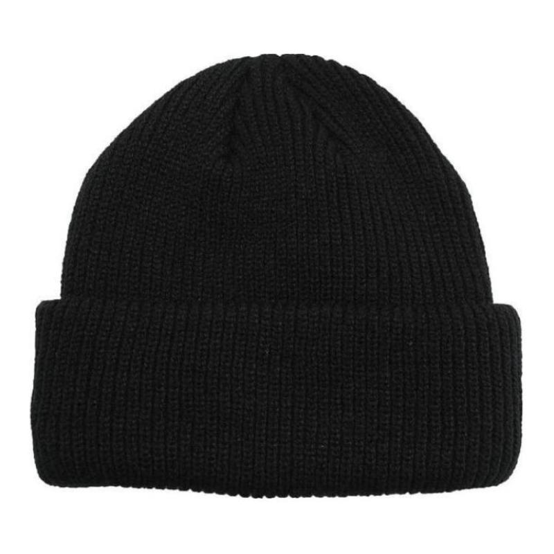 Nike Polyester Knitted Fabric Cotton Beanies Unisex Black Casual HJ4409-010/247/UY@C2