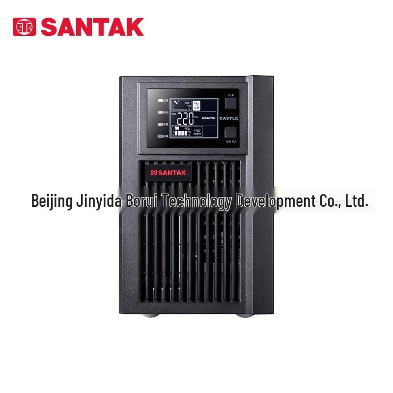 Brand New Santak C1KS High-Frequency UPS 1KVA/800W for Telecom Rooms