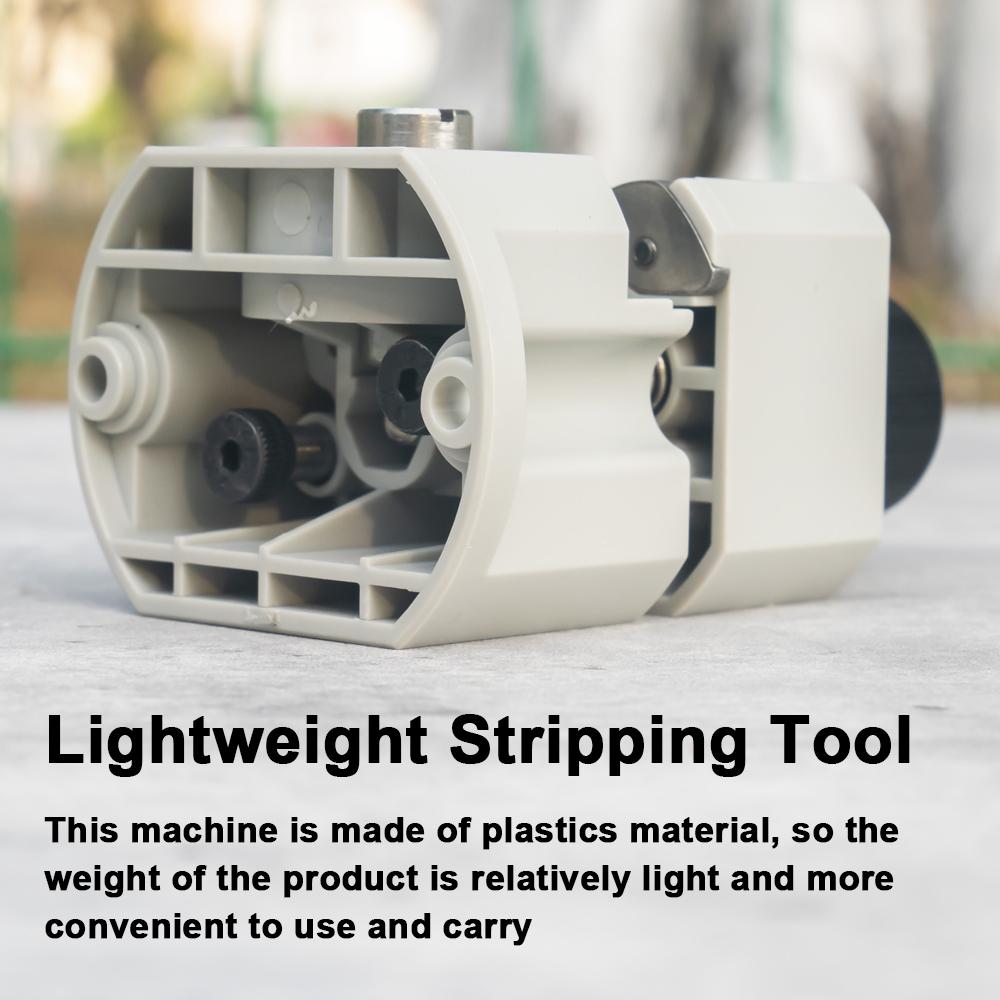 Портативный бытовой инструмент для зачистки проводов, легкий пластиковый ручной инструмент для зачистки проводов, практичный кабель