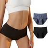 CORELAVISH Абсорбирующие гигиенические трусы большого размера для облегчения вагинальных выделений и мочеиспускания. Доступны в размерах плюс и маленьком. Циановые трусики, Вместимость,