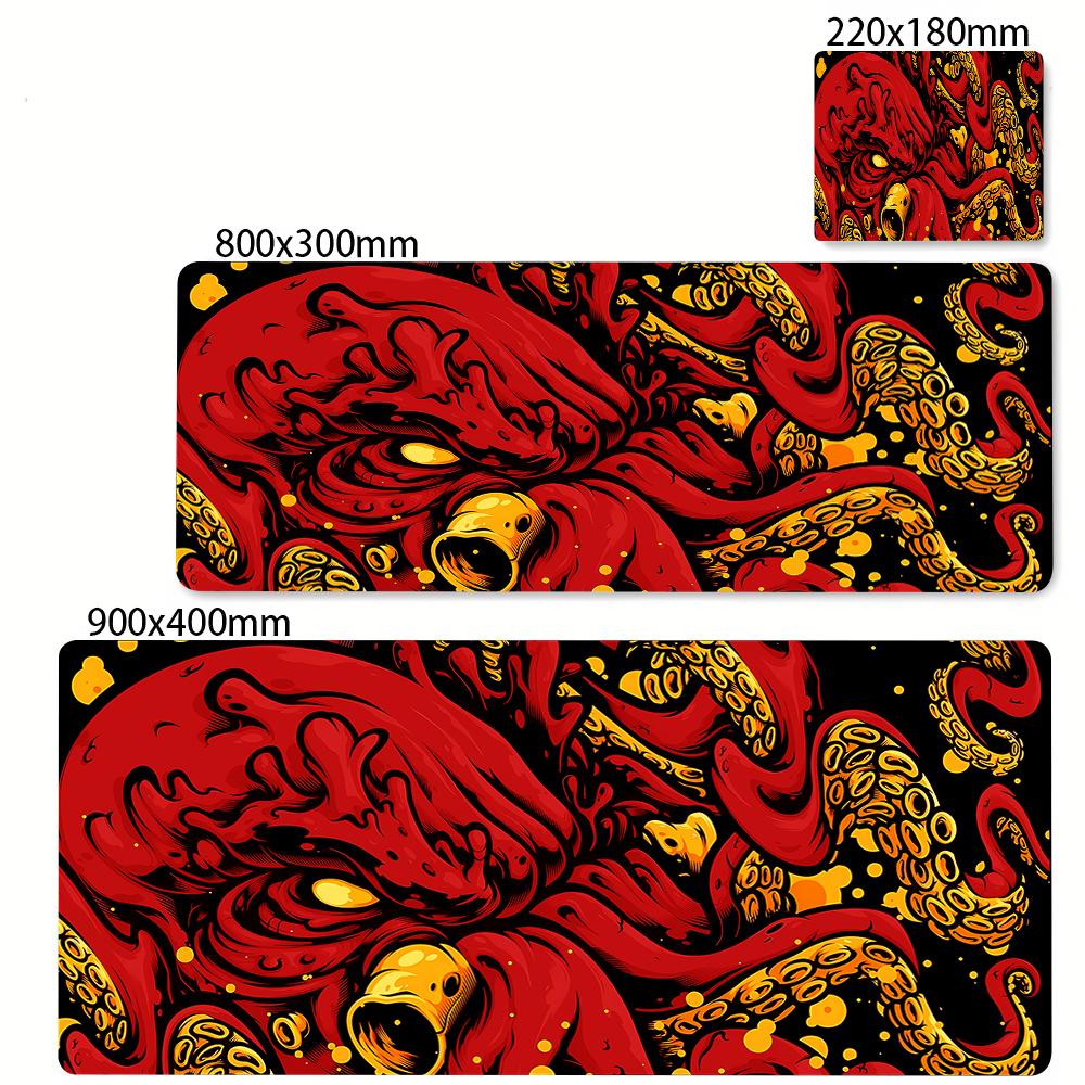 Large Mousepad Gamer Mousepads Keyboard Mat Xxl Desk Rug Octopus Monster Pc HD Desk Mats Company Oni Mouse Pad For Gift xcm