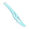 Slanted Tip Feather Clip Eyebrow Tweezer for Plucking & Eyelash Extension
