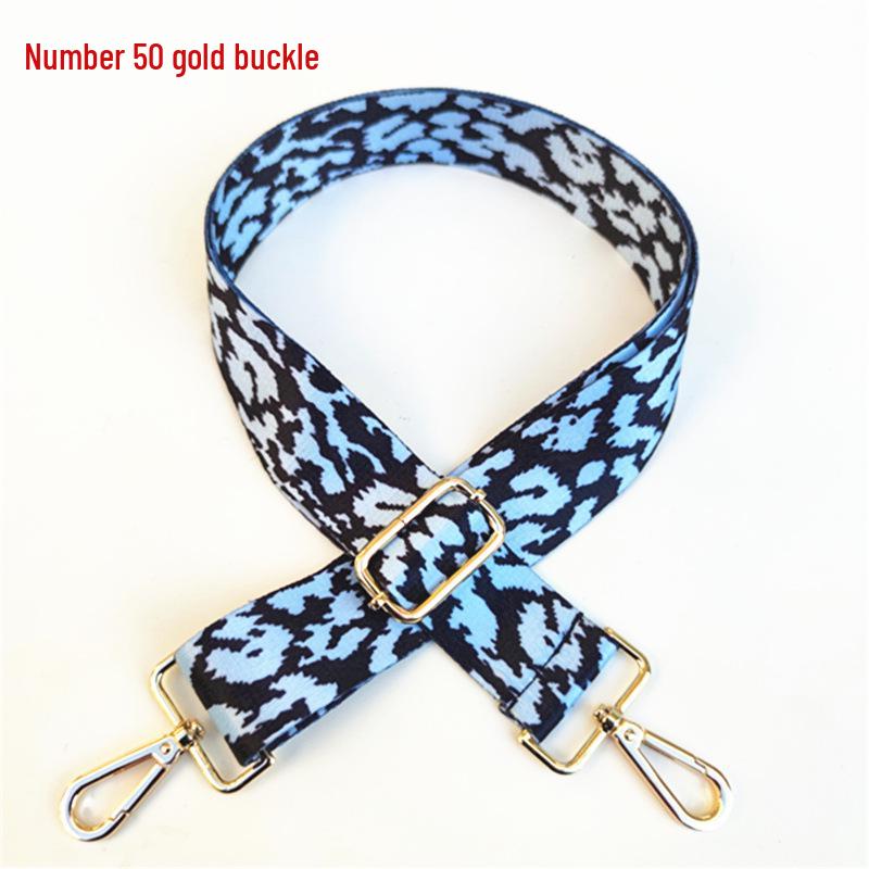 Colorful Ethnic Leopard Print Crossbody Bag Strap - Extended & Widened Replacement for Women's Shoulder Bags