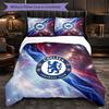 Набор постельного белья Chelsea FC, 3 предмета, мягкая микрофибра, пододеяльник с наволочками для спальни