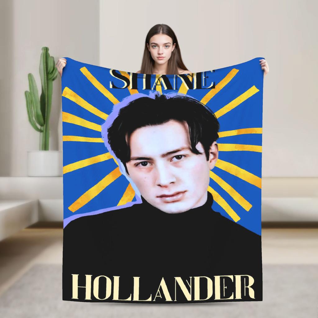 Heated Rivalry Knitted Blankets Cute Hollanov  Flannel Throw Blankets Summer Air Conditioning Decoration Soft Warm Bedspreads
