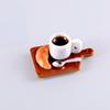 6Pcs/Set 1:12 Dollhouse Miniature Accessories Resin Coffee Drink Cup Model Simulation Water Cup Toy Doll House Decoration