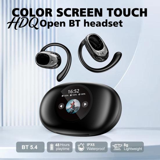 Водонепроницаемые Bluetooth-совместимые наушники IPX5 1 Hi-Fi Звук Беспроводные наушники Шумоподавление Пара с накладными наушниками Спорт