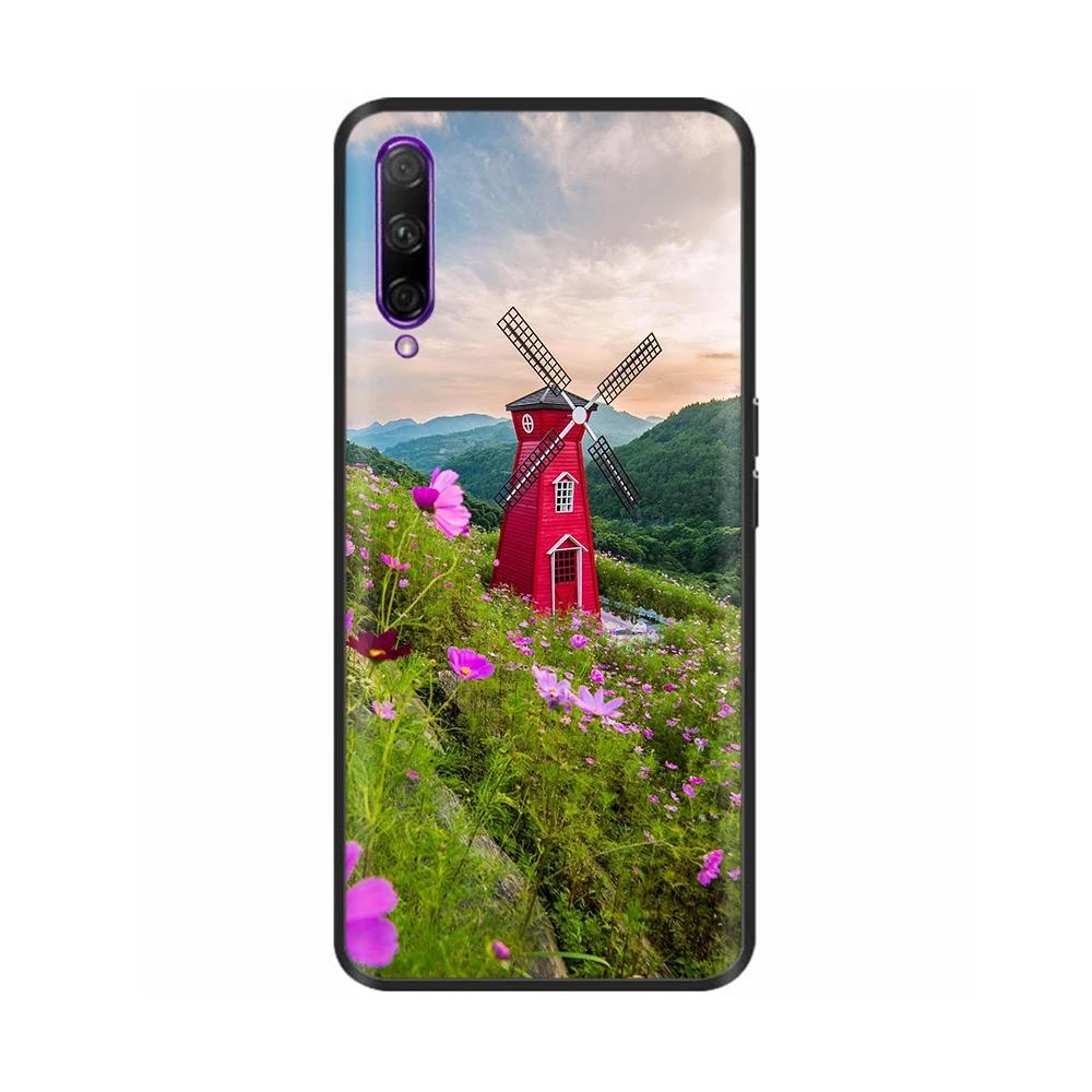Черный силиконовый чехол для Huawei P Smart Pro Чехол Милый мягкий чехол для Huawei P Smart Pro Fundas PSmart Pro Защитная оболочка Capas