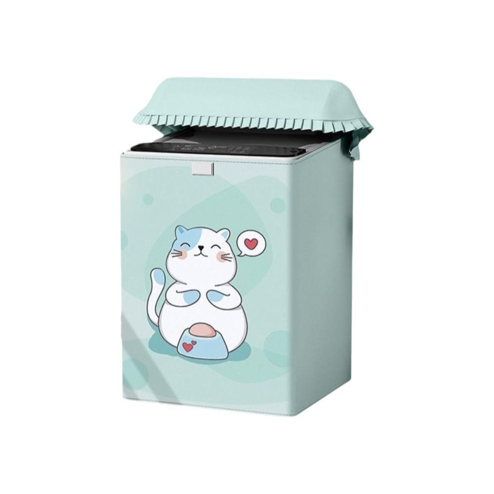 Sunscreen Washing Machine Cover Waterproof Dust-proof Cover Universal Top Open Cover Home Decor