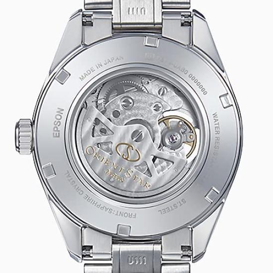 ORIENT STAR автоматические часы современные скелетонированные механические сделано в Японии 2 года гарантии отечественного производителя Open Heart Grey [Orient Star] RK-AV0005N