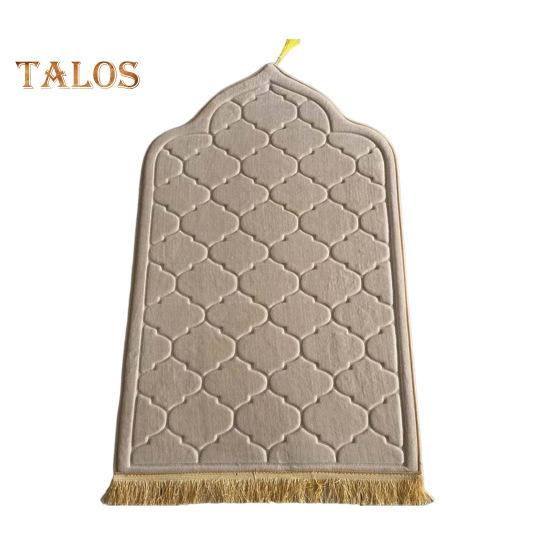 Исламский молитвенный коврик, утолщенный напольный коврик, нескользящий нижний молитвенный коврик для детей, мужчин, женщин, лба, коленей, подарок на Рамадан