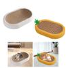Cat Scratcher Lounge Bed Pet Furniture Oval Wear Resistant for Indoor Cats Grinding Claw for Small Medium Large Cat Kitten