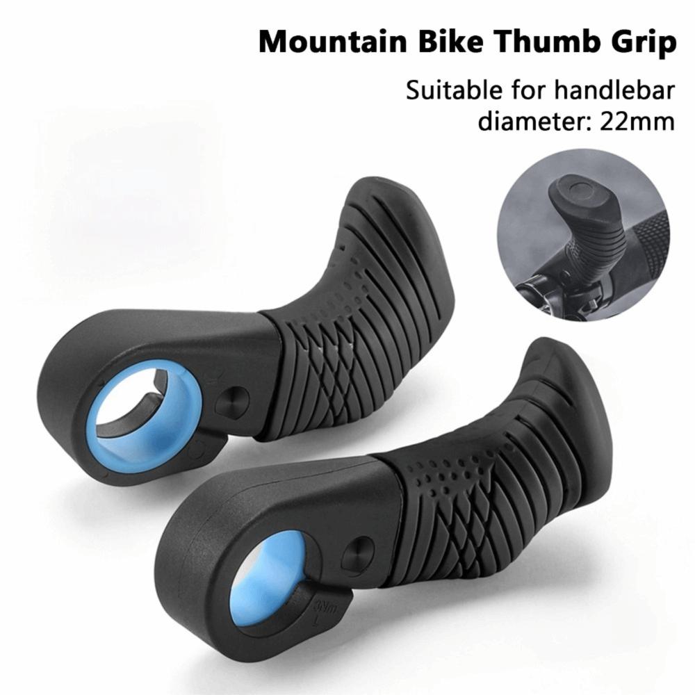 Non-Slip Handlebar Thumb Grips Multi Angle Adjustable Thumb Rest Support  Long Distance Cycling
