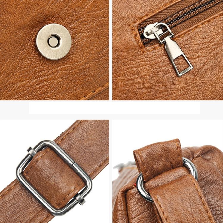 Сумка на плечо с винтажным шармом Практичная и модная сумка для работы или школы