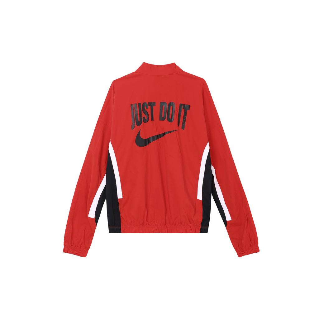 Nike ДНК с буквенным принтом и логотипом, куртка с воротником-стойкой, мужские куртки красного цвета DV9443-657
