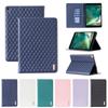 Luxury Embossed Rhombic Wallet Case for iPad 10.2 iPad 10.5 iPad 5 6 7 8 9 iPad Pro 11 iPad Mini 1 2 3 4 5 6 Stand Holder PU Leather Flip Cover