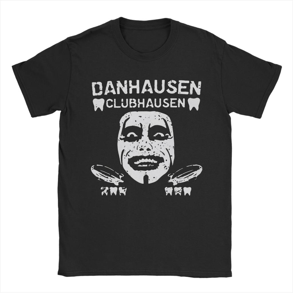 Fashion Danhausen Mask Wrestler T Shirt for Unisex Women Cotton Tshirts Short Sleeve Clothing