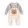 Infant Long-Sleeve Jumpsuit: Spring & Autumn Baby Boy Romper