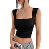 New Summer Casual Temperament Slim Fit Sexy Vest T-Shirt Sleeveless Suspender Versatile Top Strapless Women