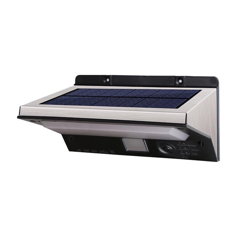 Solar-Powered PIR Motion Sensor LED Wall Light