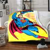 1pc Superman, superhero Flannel Throw Blanket Soft, Warm & Cozy for Couch, Bed, Office, and Travel Versatile All Season Gift, Christmas present