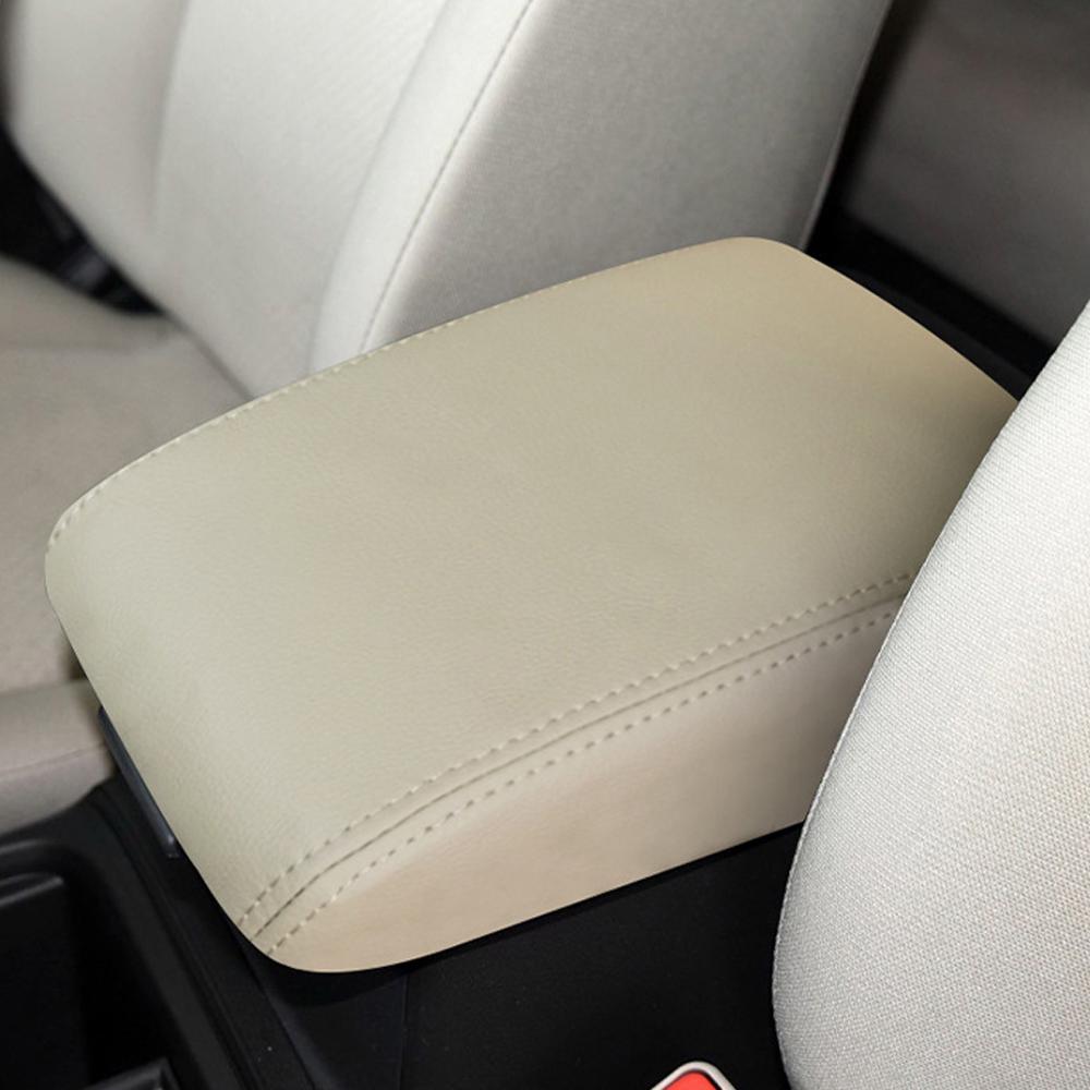 Микрофибра кожаный салон автомобиля подлокотник ящик центральная консоль крышка подлокотник аксессуары чехол приспособление для Honda CRV 2012-2016