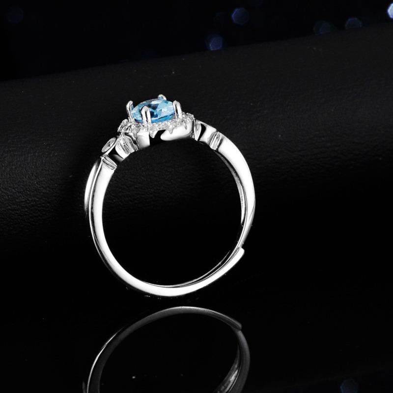 Bague Ringen Овальные кольца с муассанитом 1 карат, бриллиантовая огранка, стерлинговое серебро S925, испытание на бриллианты для женщин, свадебные элегантные ювелирные изделия