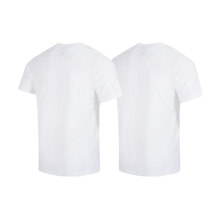 Adidas T Shirt Men's 2 Pack White IC9349-