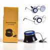 Magnifying Lens Clip-On Eye Loupe Eyeglass Magnifier Watchmakers Repair Tool Eyeglass Magnifier