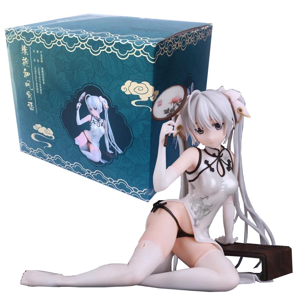 12 см Аниме Yosuga no Sora Касугано Сора Фигурка Ципао Красный Белый Модель Игрушка Подарок Фигурка Действия ПВХ
