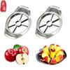 Резак для яблок из нержавеющей стали, резак для яблок, резак для овощей, фруктов, нарезка для кухонных гаджетов, аксессуары, легкая нарезка для яблок
