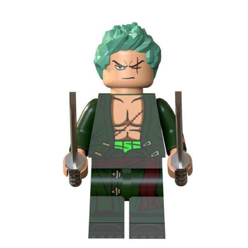 Набор из 15 пиратских строительных блоков One Piece: Чоппер, Луффи, Зоро, Робин, Фрэнки и другие!