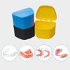 Artificial Tooth Holder False Mouth Guard Orthodontic Teeth Case Dental Retainer Denture Bath Box Cleaning Oral Hygiene Supply