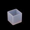 1PC 6 Size 20/25/35/40/50/60mm Mould Transparent Silicone Square Mold Epoxy Resin Molds for DIY Jewelry Making Tools