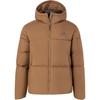Puffy Down Jacket Water-Resistant Warm Sports Casual Down Jacket Men Jackets Desert-Brown JV6189