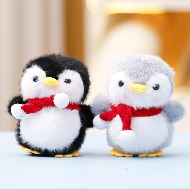 Delightful Plush Penguin Toy Keyring Cute Gift For Girls With Adorable Design