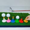 38mm Reusable Golf Ball Tee Special Opening Design Corrosion-resistant Long Service Life Golf