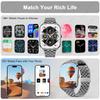 2026 New Ultra-thin Smartwatch 0.25 inch Bluetooth Call Health Monitor Watch IP68 Waterproof 100 Sport Smart Bracelet For Women 2