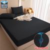 2024 Super Waterproof Bed Fitted Sheet Bed Sheet with Elastic Band Anti-slip Mattress Cover Mattress Protector for Single Double