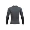 Under Armour HeatGear Long Sleeve Sports Tee Men Tops Grey 1351817-012