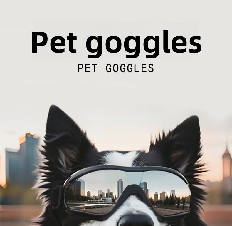 Dog Sunglasses Goggles Windproof Plastic Pet Leisure for Corgi Border Collie Teddy Dog Maine Coon All Seasons